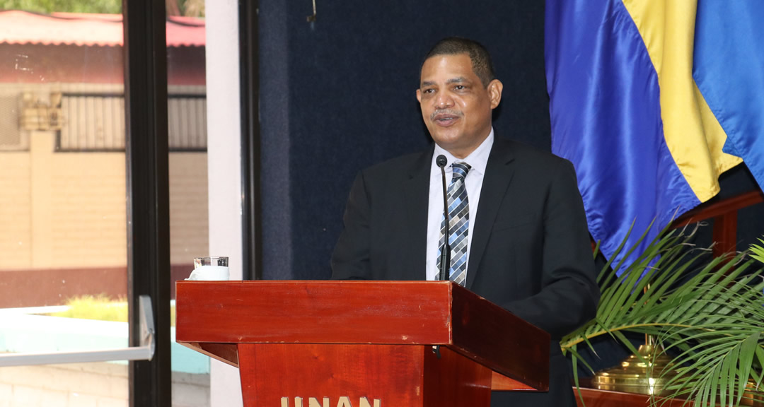 Ministro de Hacienda dicta Lección Inaugural del curso académico 2022 de la UNAN-Managua