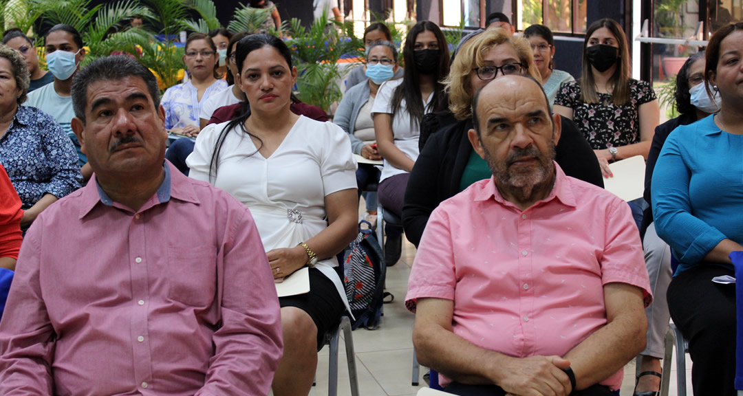 Autoridades y docentes de la UNAN-Managua, así como protagonistas del diplomado asistieron al acto de inauguración