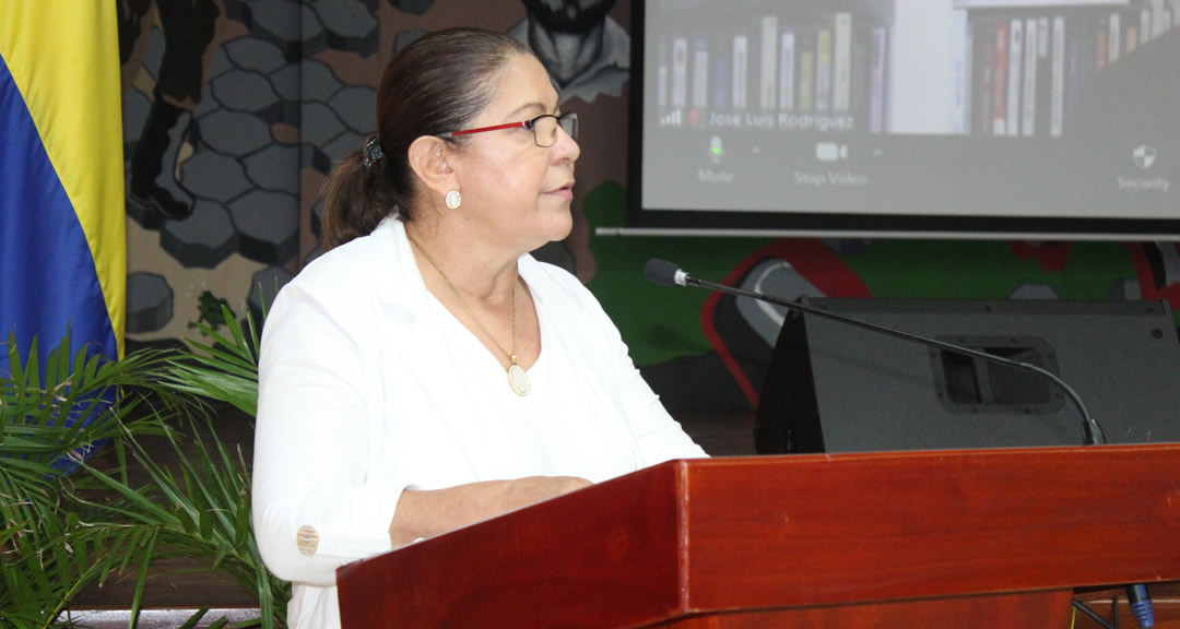 Maestra Ramona Rodríguez Pérez, Rectora de la UNAN-Managua