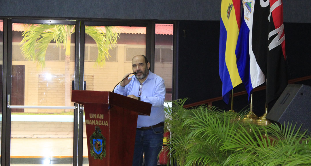 Doctor Luis Alfredo Lobato Blanco, Vicerrector General de la UNAN-Managua