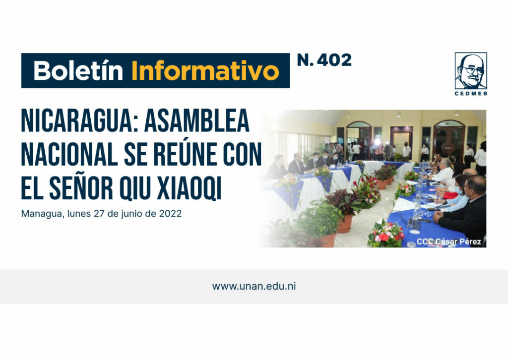 Boletín Informativo No.402