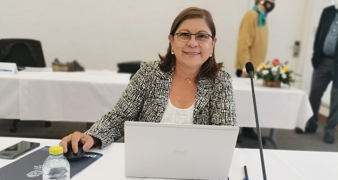 Maestra Ramona Rodríguez Pérez, presente en la 97.a reunión de la UDUAL