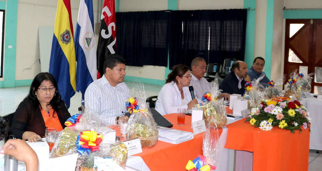 Maestra Ramona Rodríguez Pérez, rectora de la UNAN-Managua, presenta Informe de Rectorado 