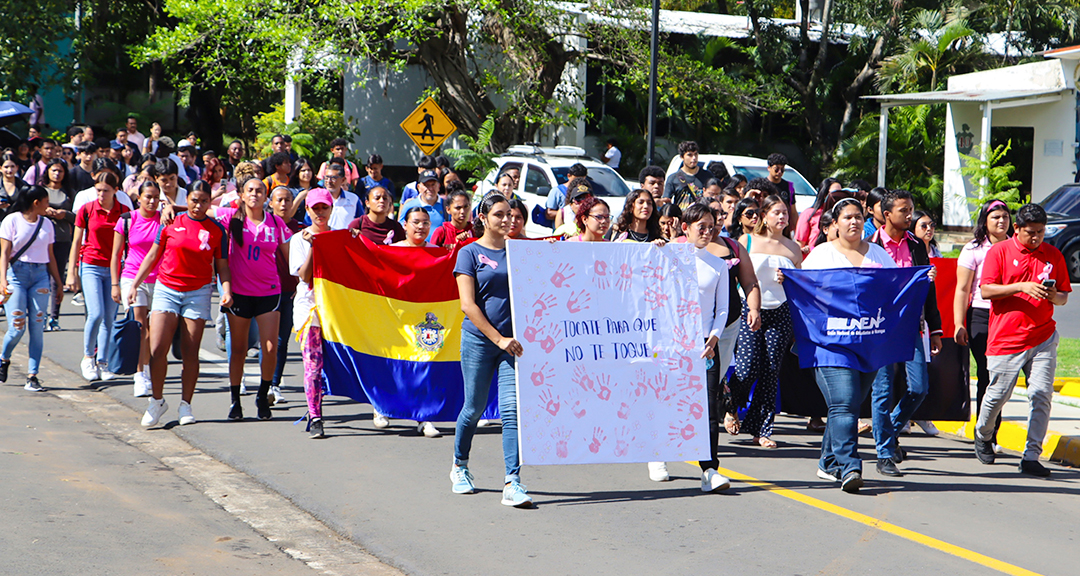 UNAN-Managua realiza Maratón Rosa ¡Tócate, para que no te toque!