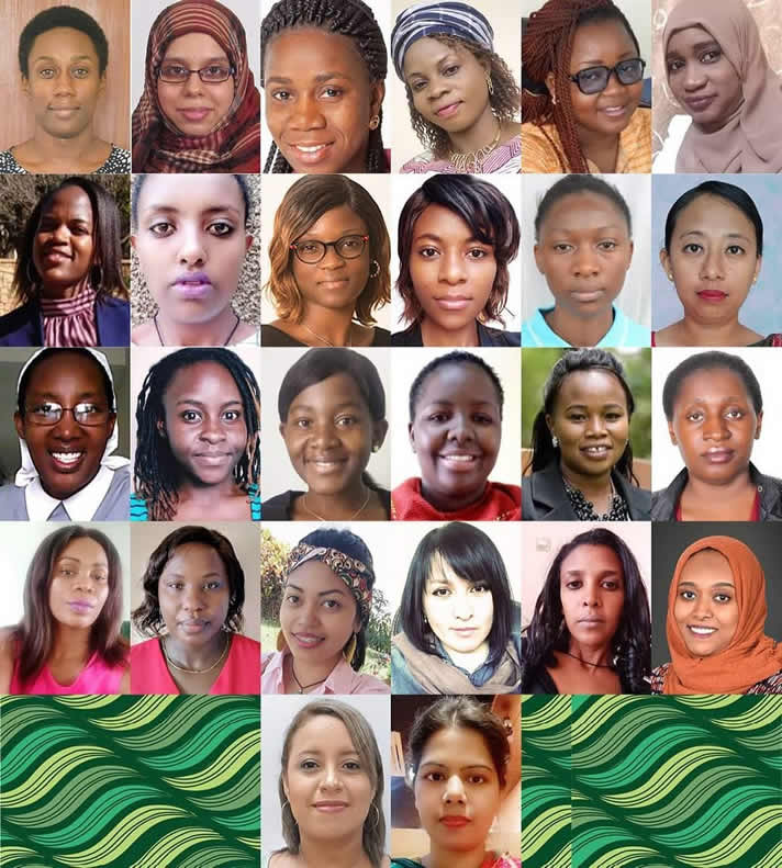 27 mujeres de 16 países recibieron la beca OWS para estudios de doctorado, entre ellas la maestra Xochilth Zambrana, docente de la Facultad de Ciencias e Ingeniería. 