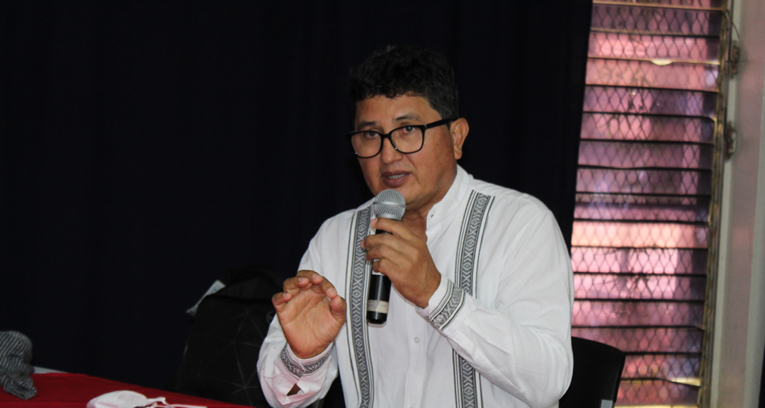 Doctor Miguel Ayerdis, Director de DIREPI, durante su intervención.