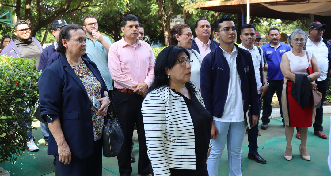 Consejo Universitario recorre las instalaciones del CIES UNAN-Managua
