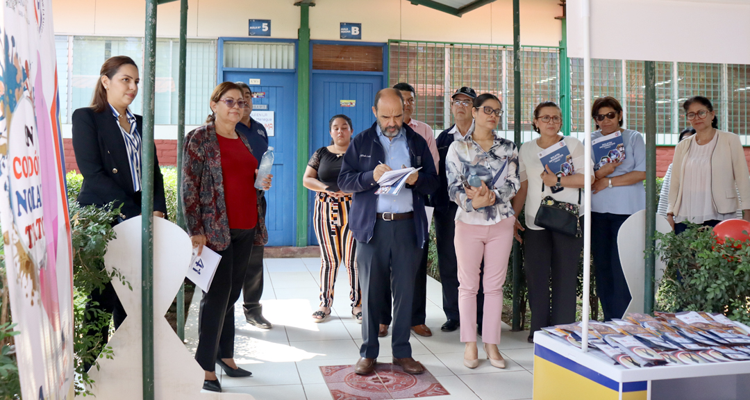 Consejo Universitario recorre las instalaciones del CIES UNAN-Managua