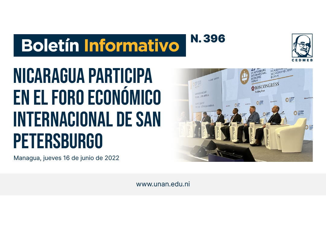 Boletín Informativo No.396