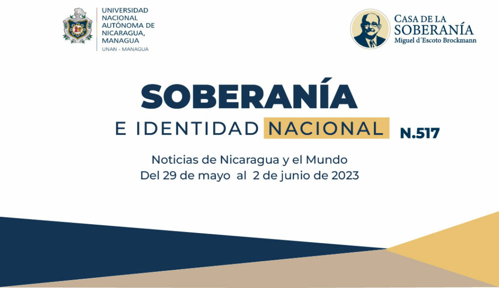 Boletín Informativo. No. 517, Soberanía e Identidad