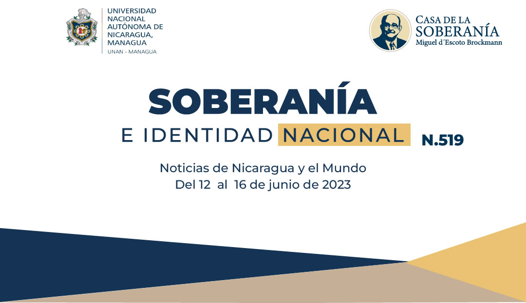 Boletín Informativo. No. 519, Soberanía e Identidad