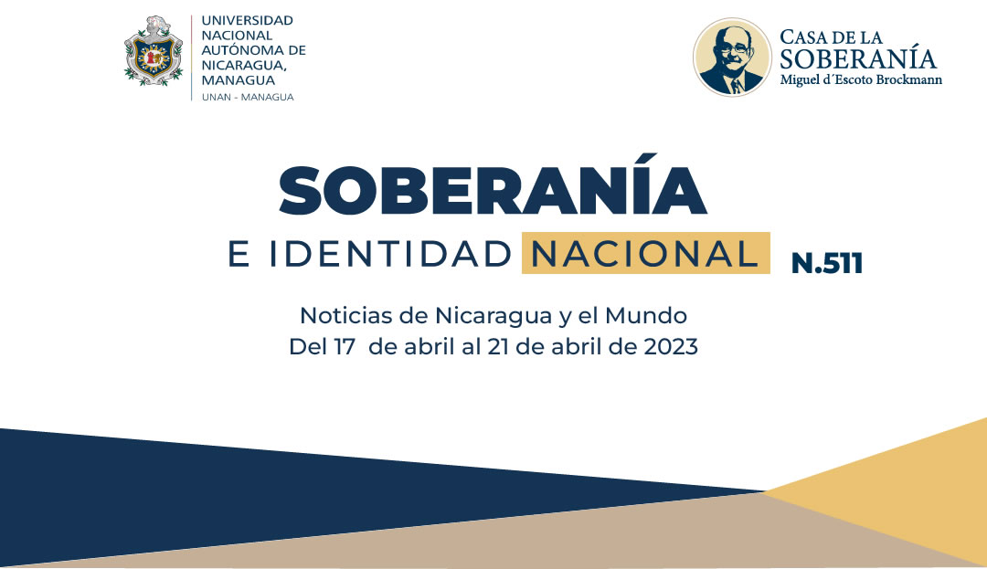 Boletín Informativo. No. 511, Soberanía e Identidad Nacional
