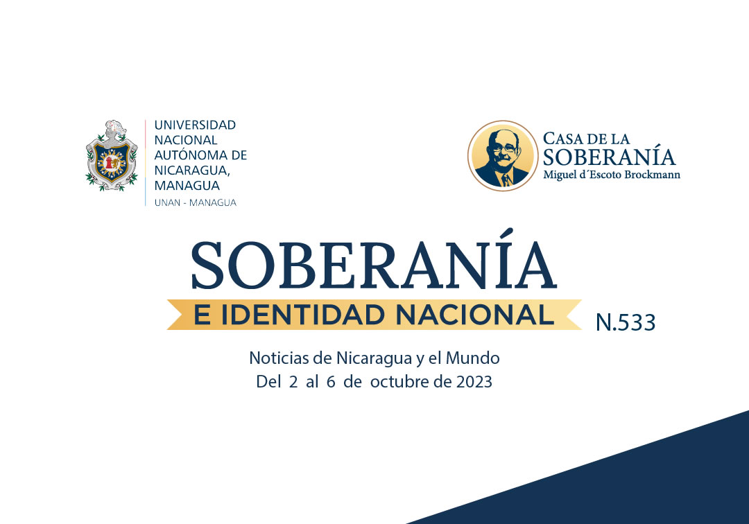 Boletín Informativo No. 533, Soberanía e Identidad