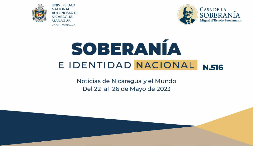 Boletín Informativo. No. 516, Soberanía e Identidad