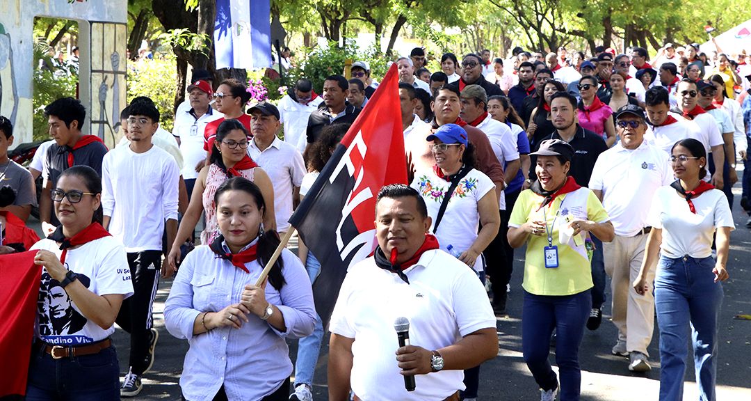 Militancia Sandinista conmemora al poeta guerrillero Leonel Rugama