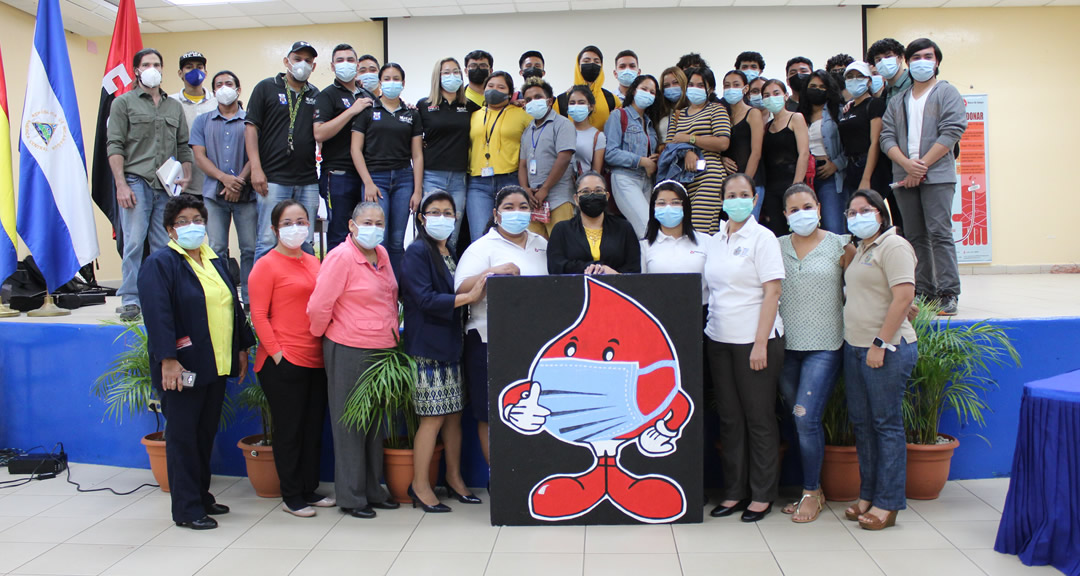 UNAN-Managua da inicio a la tercera campaña de donación de sangre