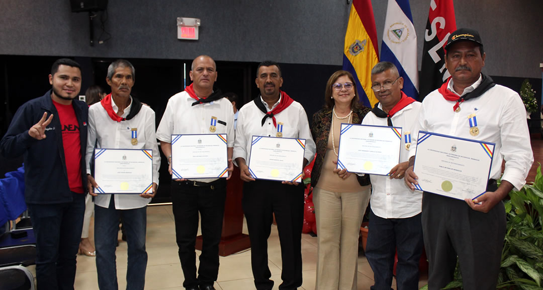 Héroes Sandinistas rememoran junto a la comunidad universitaria la Gesta Heroica de 1986