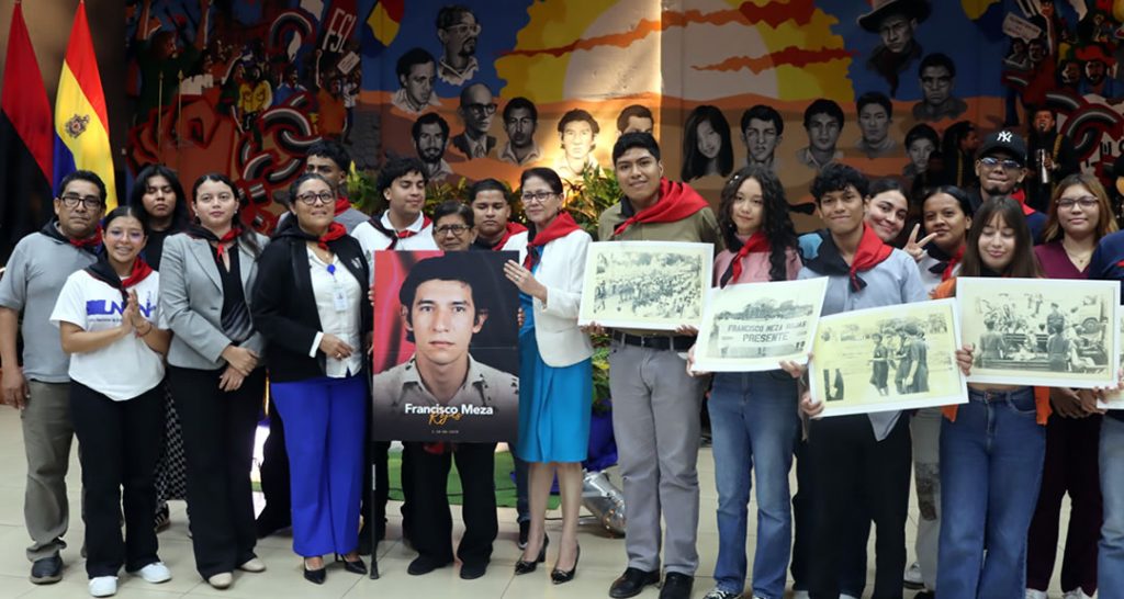 Compañero Francisco Meza, presente en el corazón de la juventud universitaria