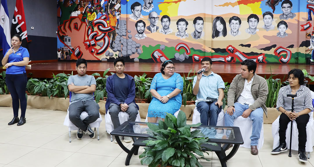 UNAN-Managua realiza el Primer Encuentro de Estudiantes con Discapacidad