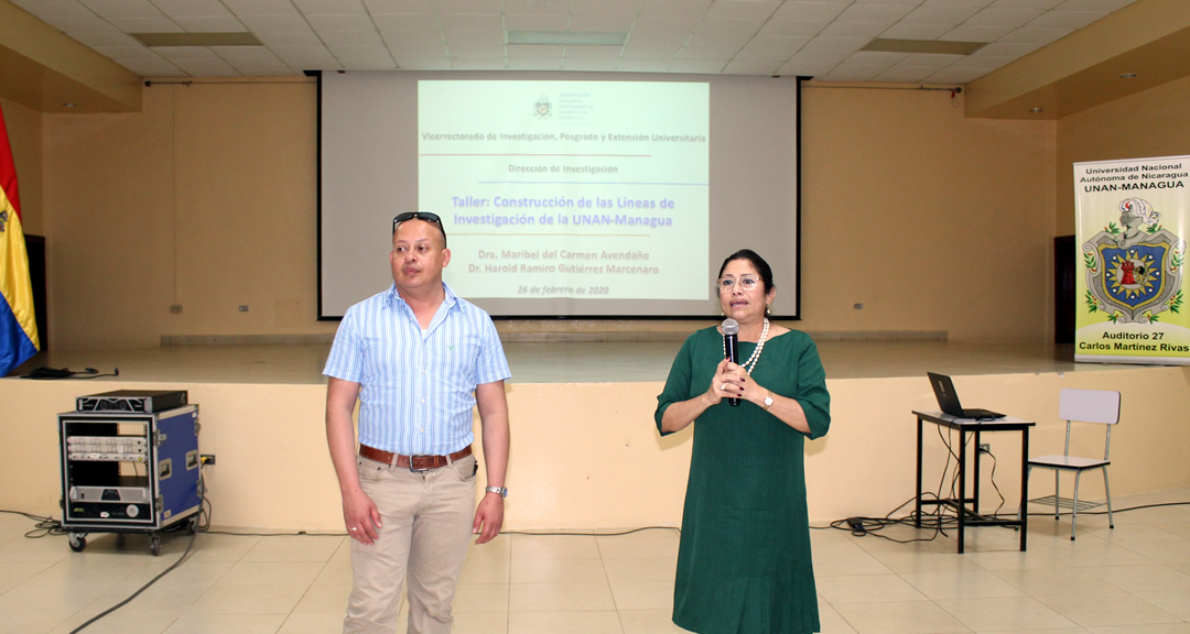 Académicos participan en la construcción de líneas de investigación de la UNAN-Managua