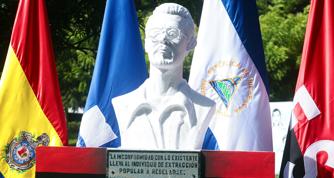 Universitarios rememoran el legado del comandante Carlos Fonseca