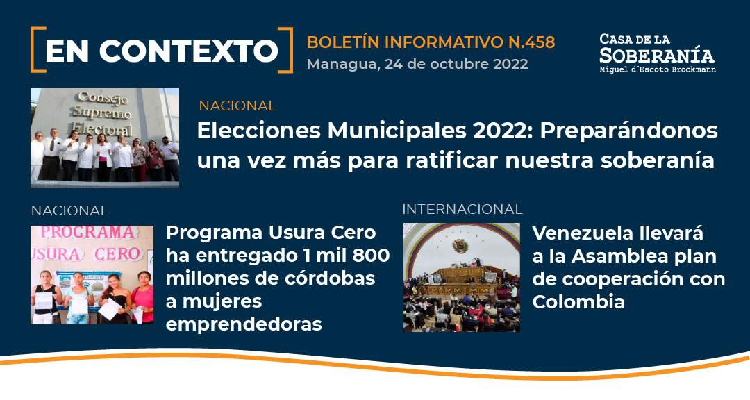 Boletín Informativo No.458