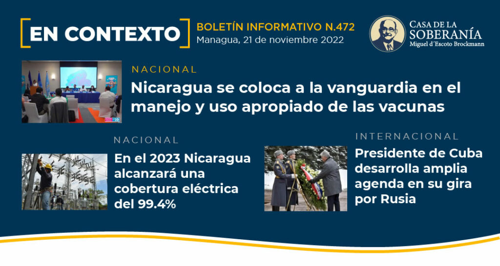 Boletín Informativo No.472