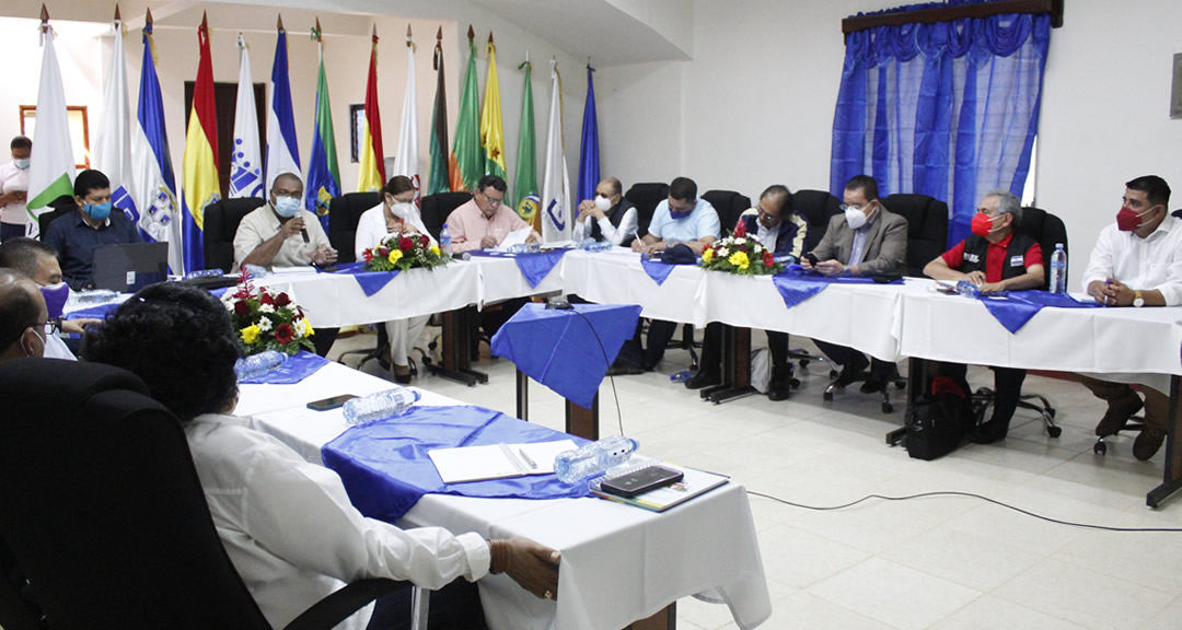 Consejo Nacional de Universidades realiza sesión en el Caribe Sur nicaragüense