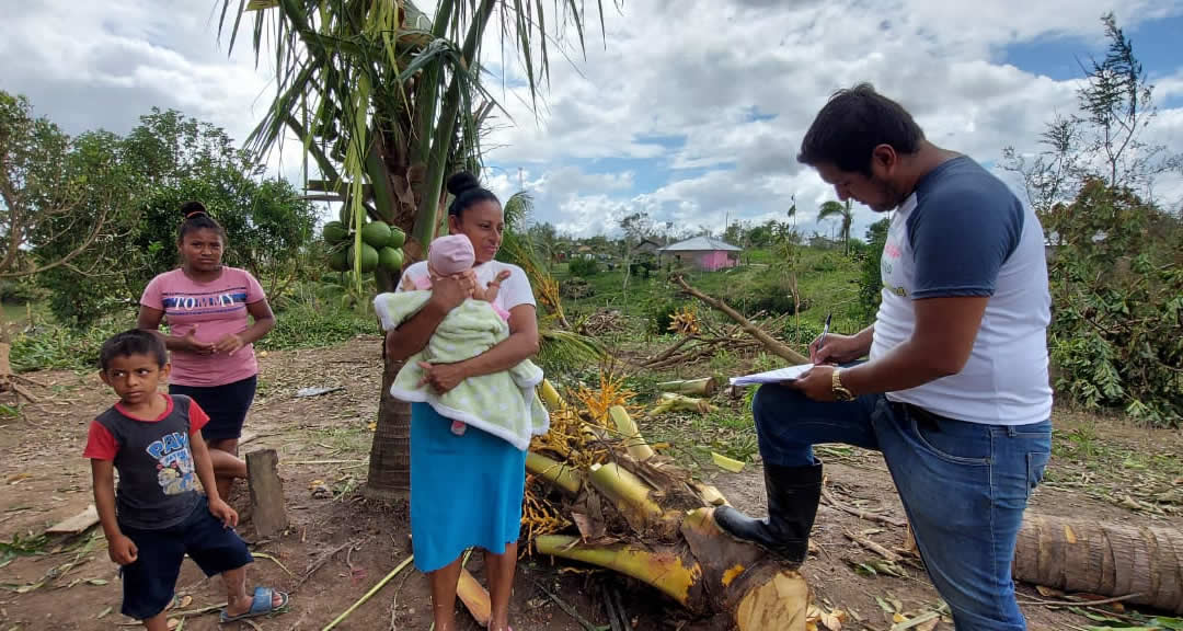 Brigadas solidarias de la UNAN-Managua iniciaron labores de acompañamiento en la Costa Caribe