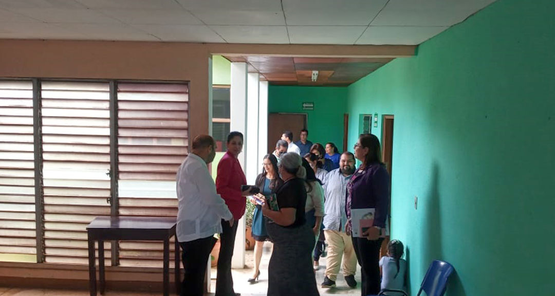 Recorrido por las instalaciones de la Facultad de Humanidades y Ciencias Jurídicas