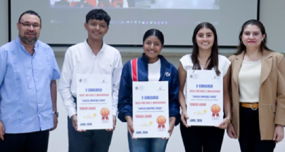 Categoría estudiante Tercer lugar