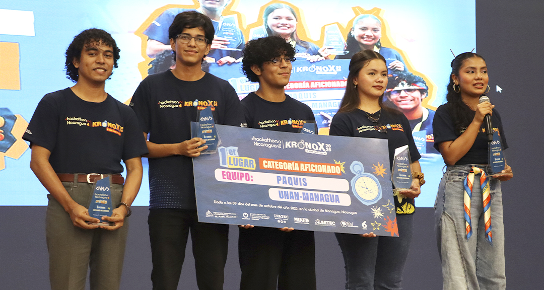 UNAN-Managua reconoce notable representación de sus equipos en el Hackathon Nicaragua Kronox 2026