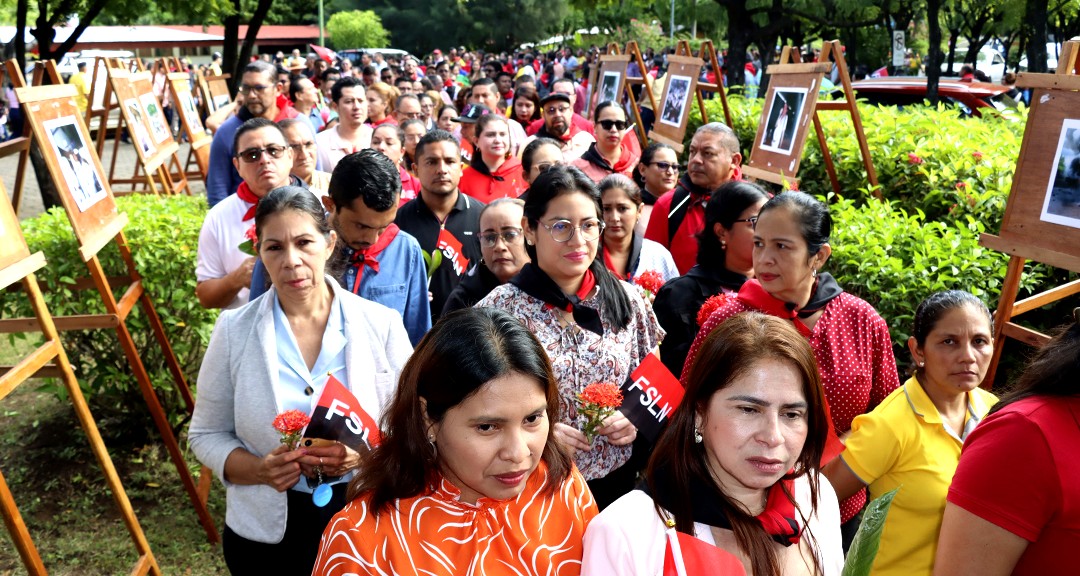 Comunidad Universitaria de la UNAN-Managua rememora la lucha histórica del 6%