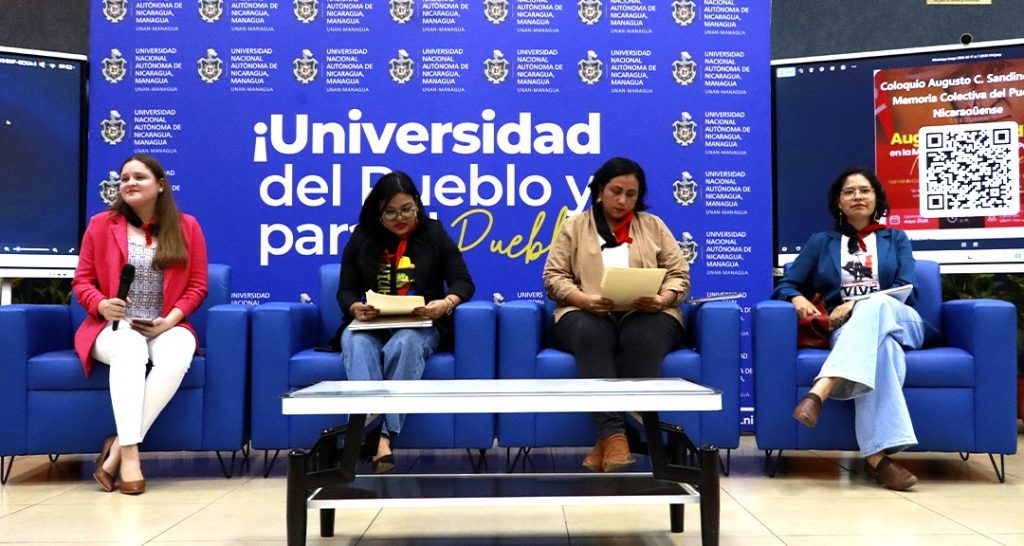 Juventud universitaria honra legado de Sandino en coloquio sobre memoria histórica y soberanía nacional