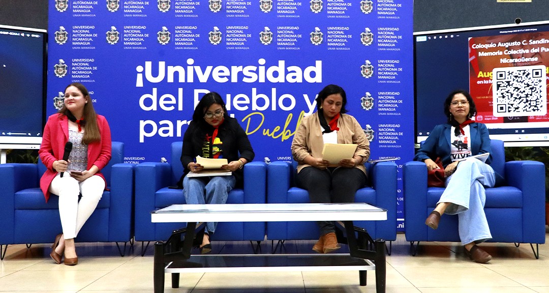 Juventud universitaria honra legado de Sandino en coloquio sobre memoria histórica y soberanía nacional