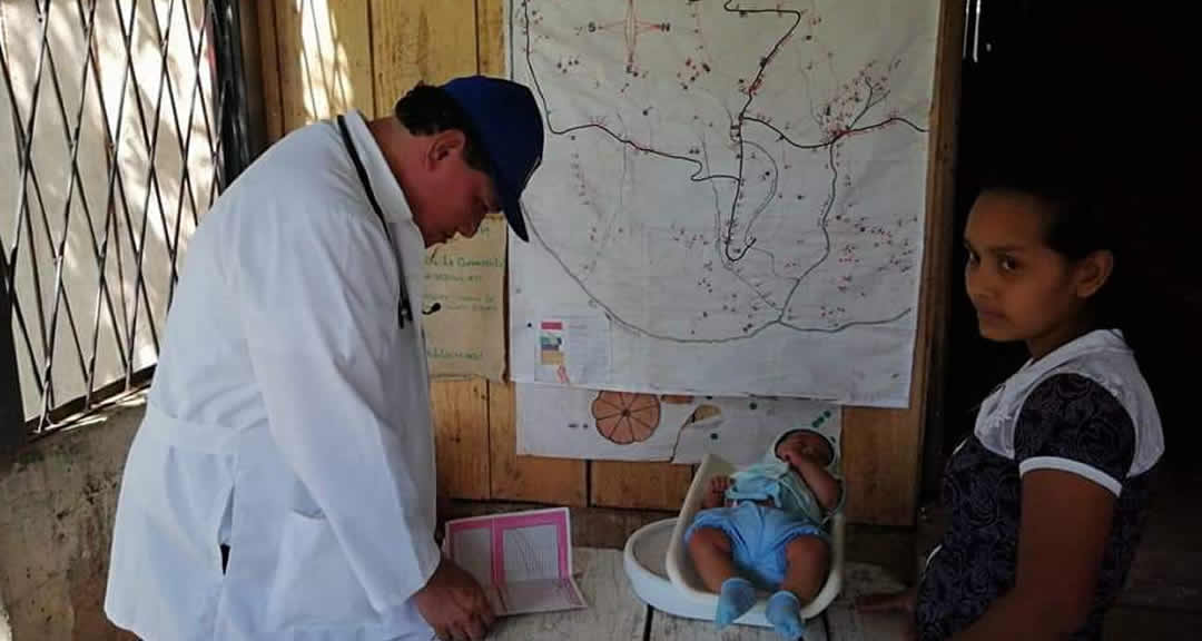 Brigada Médica de la UNAN-Managua contribuye a la salud de los pobladores de San José de las Mulas
