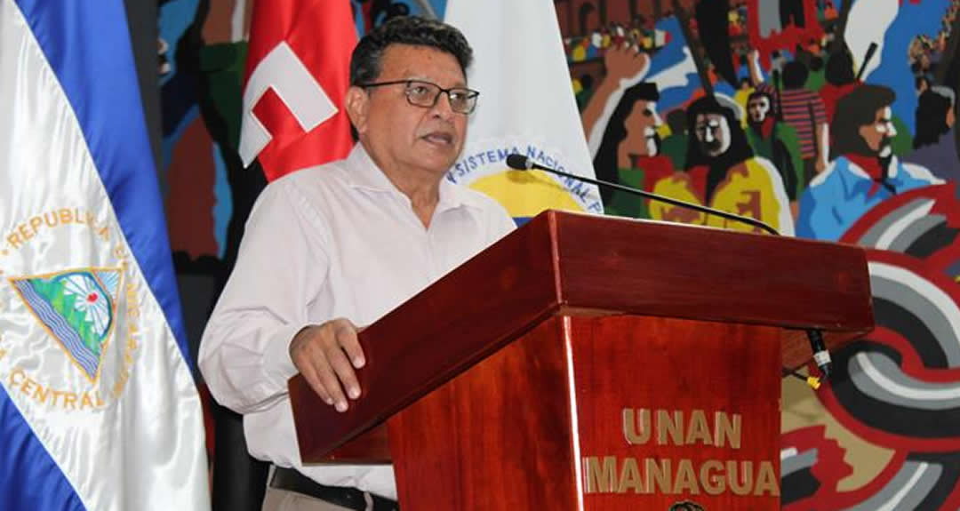 El MSc. Jaime López Lowery, Vicerrector General de la UNAN-Managua.