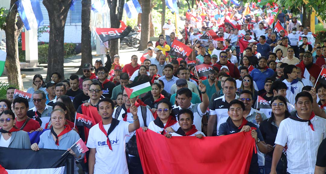 Convicción y Fuerza de Victorias en Solidaridad con el Pueblo Hermano de Palestina
