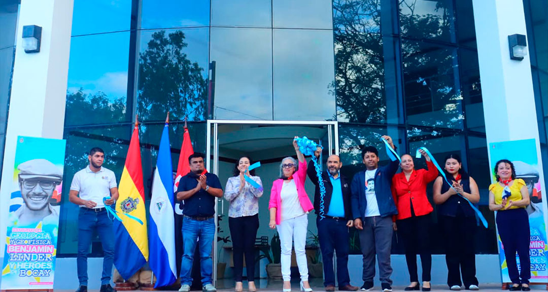 UNAN-Managua inaugura Instituto de Geología y Geofísica Benjamín Linder y Héroes de Bocay