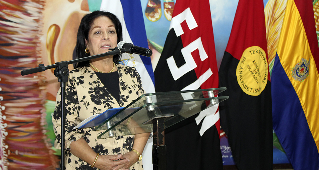 Mtra. Susana Dolores Rugama, directora de Educación Especial del MINED.