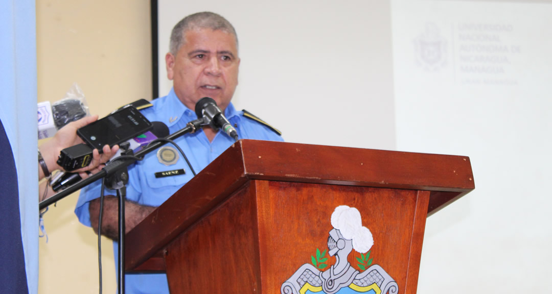 Comisionado General Aldo Martín Sáenz Ulloa, Subdirector General de la Policía Nacional.