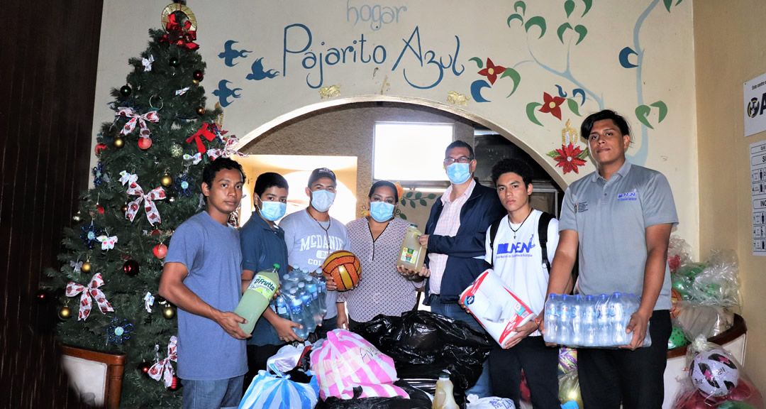 UNAN-Managua realiza donaciones en diferentes centros de atención especial