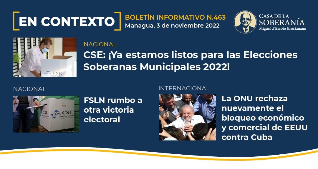 Boletín Informativo No.463