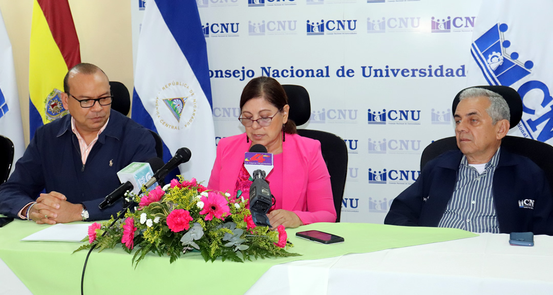 UNAN-Managua anuncia sus actividades en conferencia de prensa