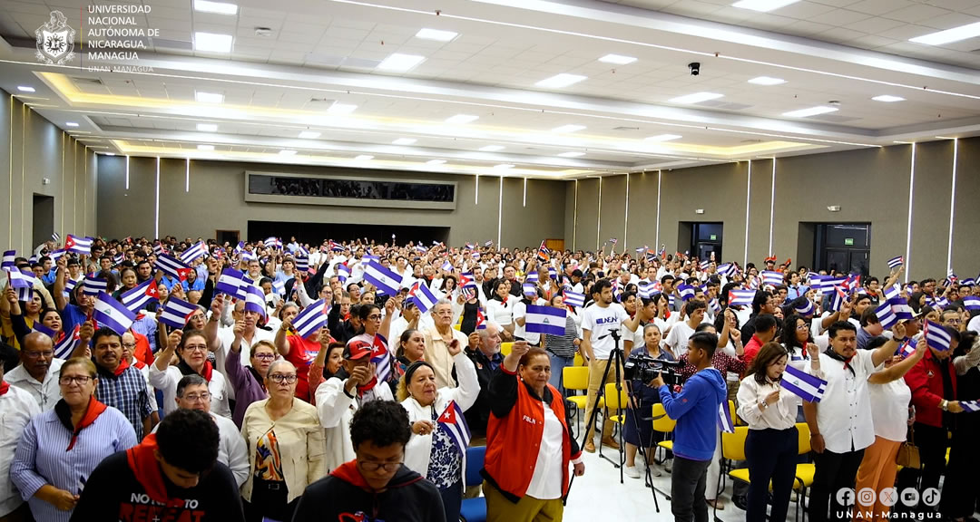 Las universidades pueblo presidente reconocen el legado histórico y compromiso rindiendo homenaje al líder de la Revolución Cubana
