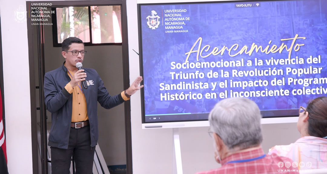 UNAN-Managua desarrolla un panel rescatando el programa histórico del FSLN