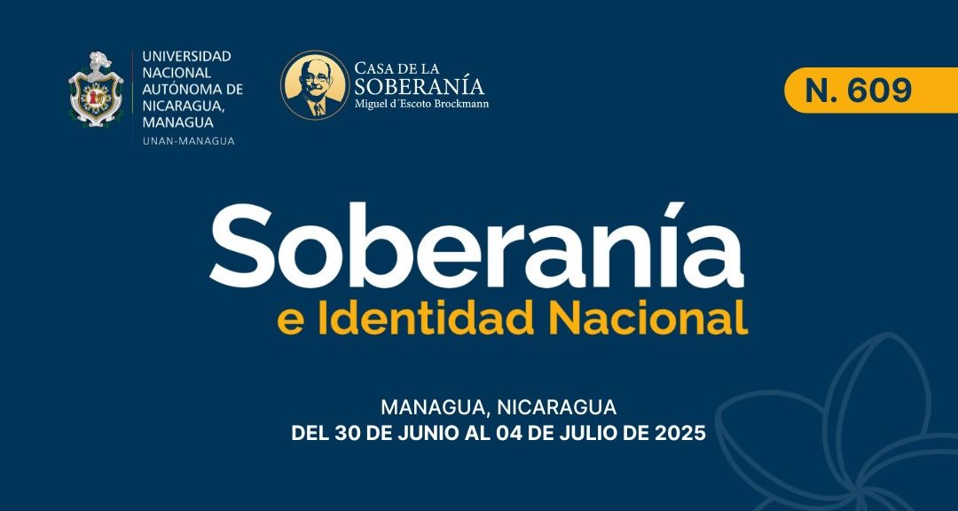 Boletín Informativo No. 609, Soberanía e Identidad
