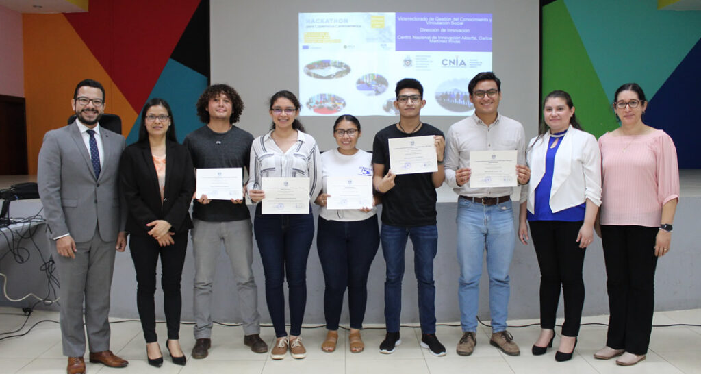 UNAN-Managua gana primer lugar en el Hackathon Copernicus Centroamérica 2022