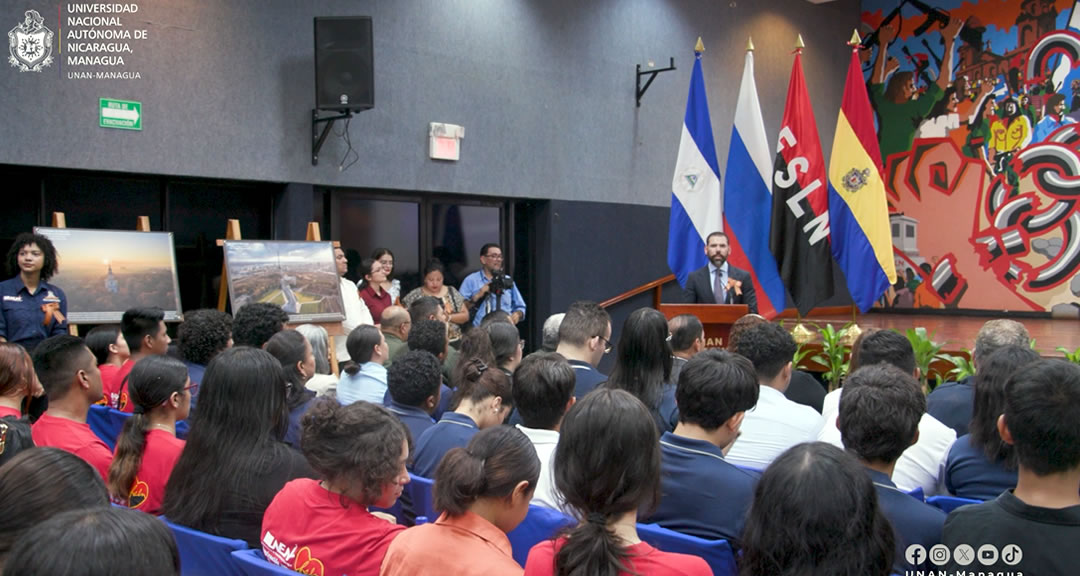 UNAN-Managua conmemora el 80.° aniversario de la Gran Victoria sobre el Fascismo