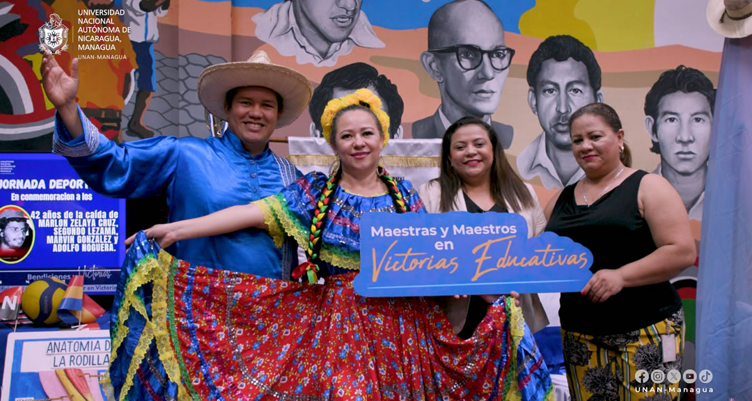 UNAN-Managua fue sede de la inauguración de la Jornada de Reconocimiento a Maestras y Maestros